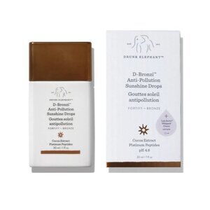NIB - Drunk Elephant D-Bronzi Anti-Pollution Bronzing Drops with Peptides
